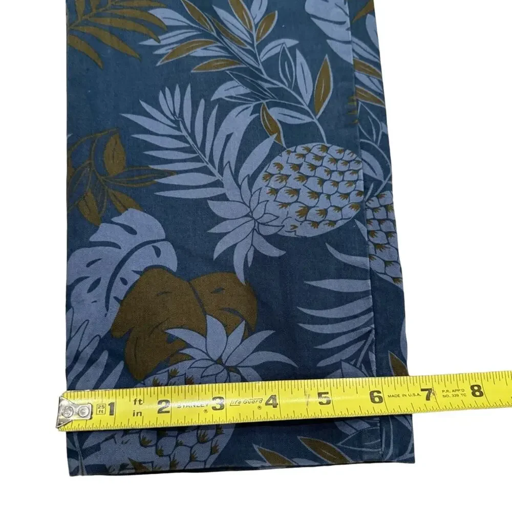 Scotch & Soda Mott Men’s Tropical/Floral Slim Preppy Chino Khaki Pants, Size 31 - Picture 9 of 10